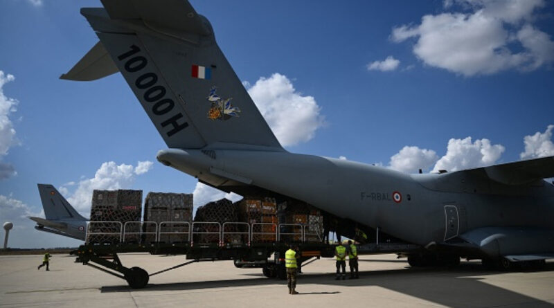 Aid arrives flood-hit Libya