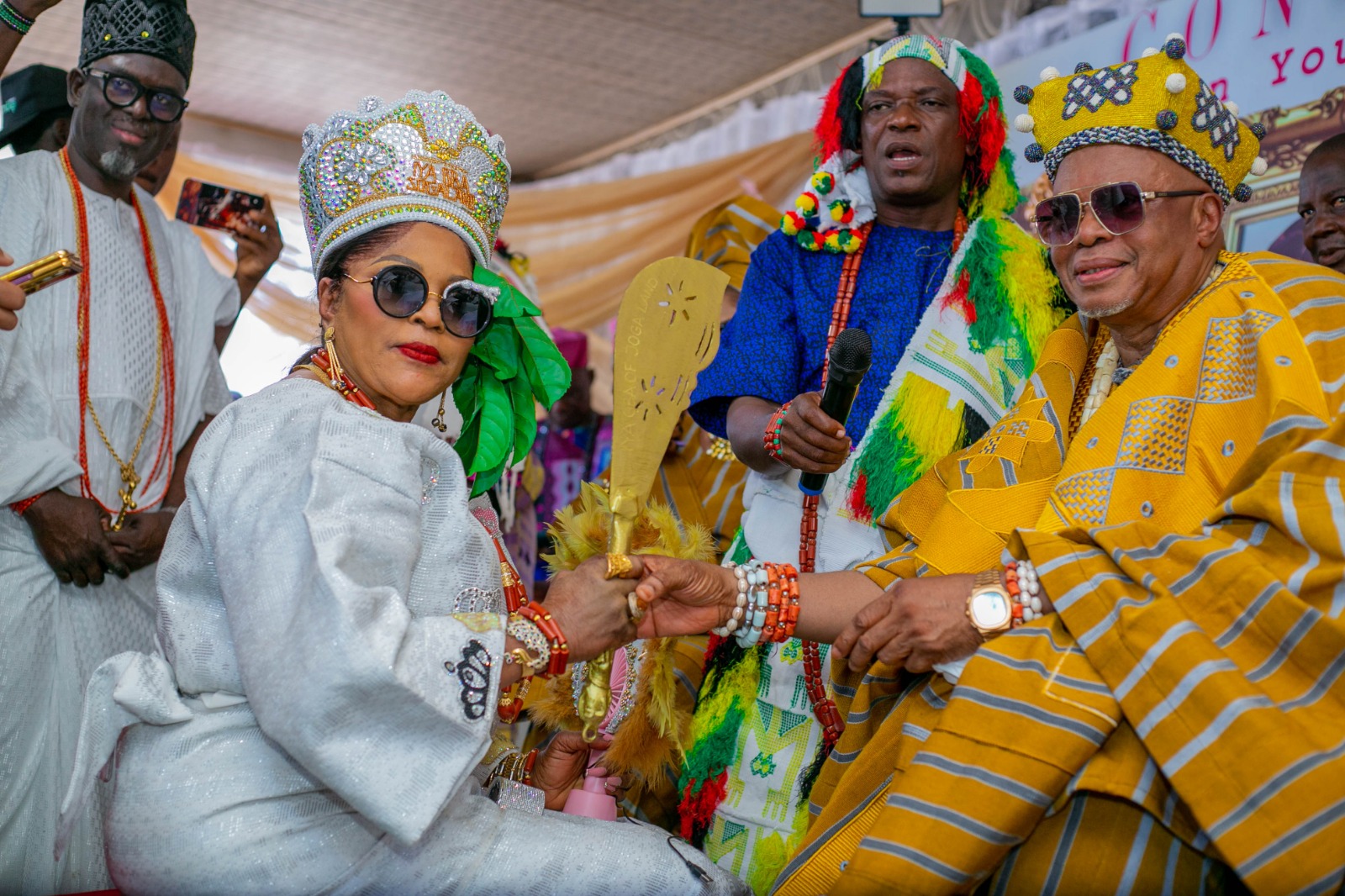 Chief (Mrs) Moronke Badejo Installed as Iya Oba of Joga-Orile Kingdom